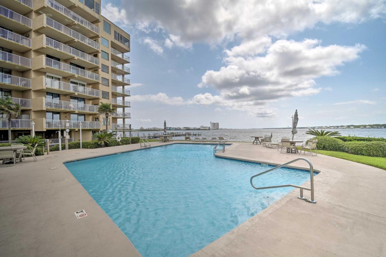 Waterfront Gulf Shores Condo With Patio, Pier And Pool Eksteriør billede