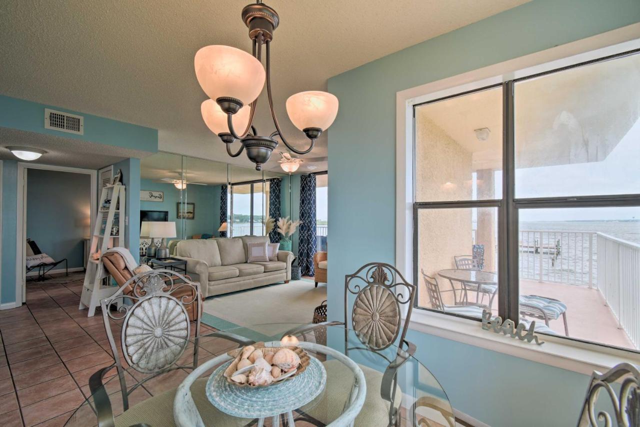 Waterfront Gulf Shores Condo With Patio, Pier And Pool Eksteriør billede