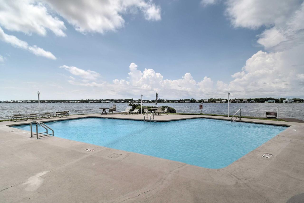 Waterfront Gulf Shores Condo With Patio, Pier And Pool Eksteriør billede