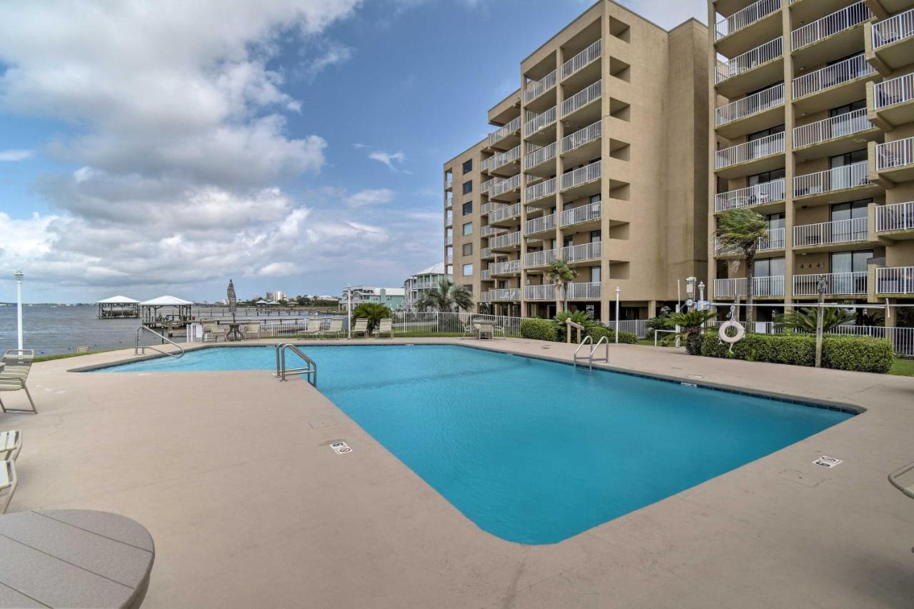 Waterfront Gulf Shores Condo With Patio, Pier And Pool Eksteriør billede