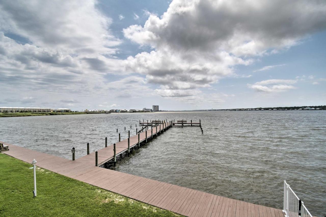 Waterfront Gulf Shores Condo With Patio, Pier And Pool Eksteriør billede