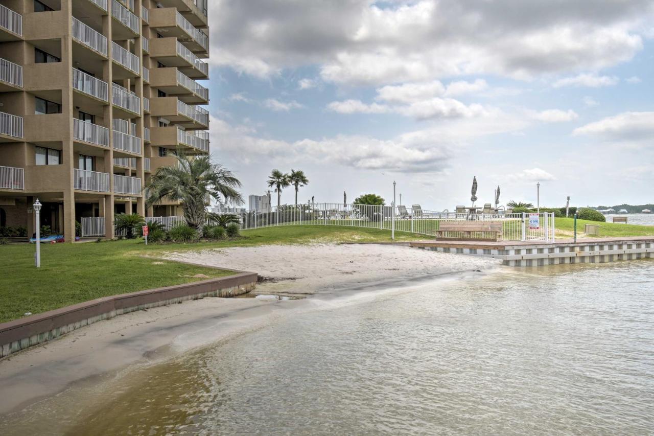 Waterfront Gulf Shores Condo With Patio, Pier And Pool Eksteriør billede